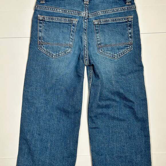 NWT Cat & Jack Toddler Girls' Relaxed Straight Leg Jeans Medium Wash Size 2T - Picture 2 of 2